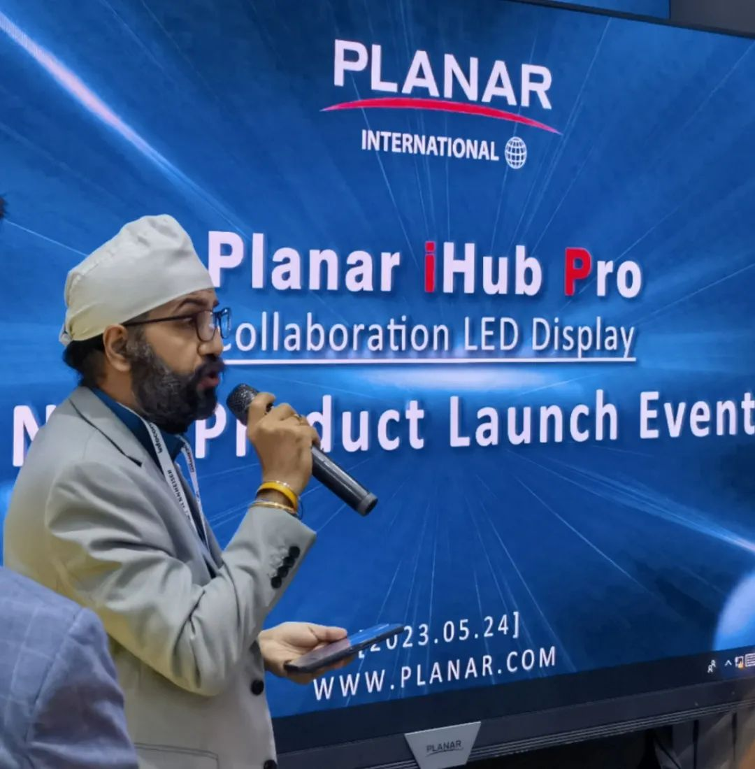InfoComm Asia | 今年会·(jinnianhui)金字招牌Planar全球首发第四代Micro LED智能一体机